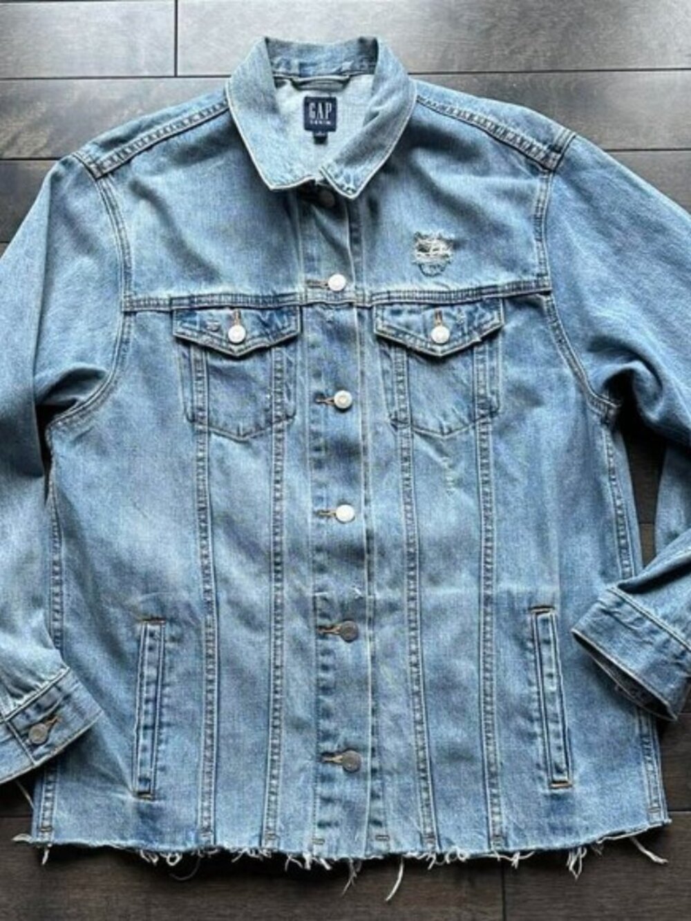 GAP Boyfriend Fit Denim Jacket